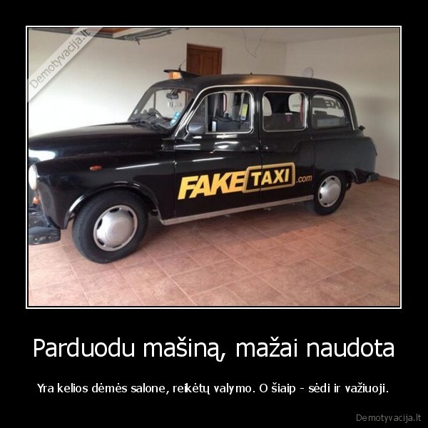faketaxi,masinos, skelbimas