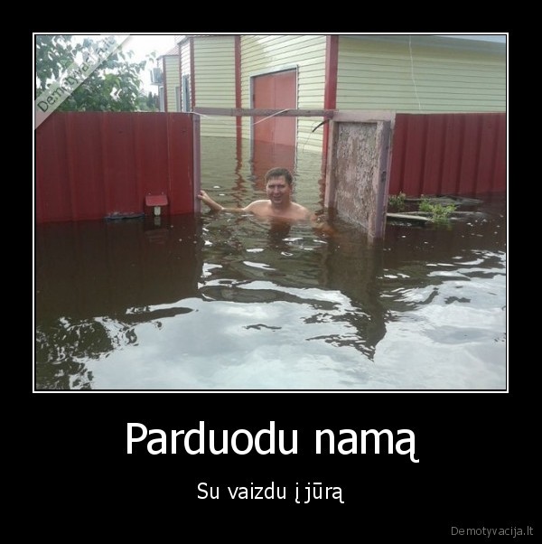 vaizdas, i, jura,potvynis,skelbimas
