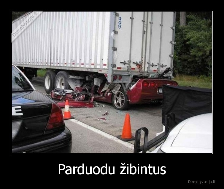 zibintai,avarija,masina