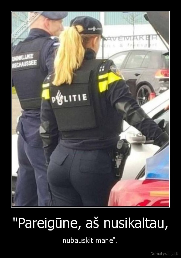 policininke,sikna,mergina