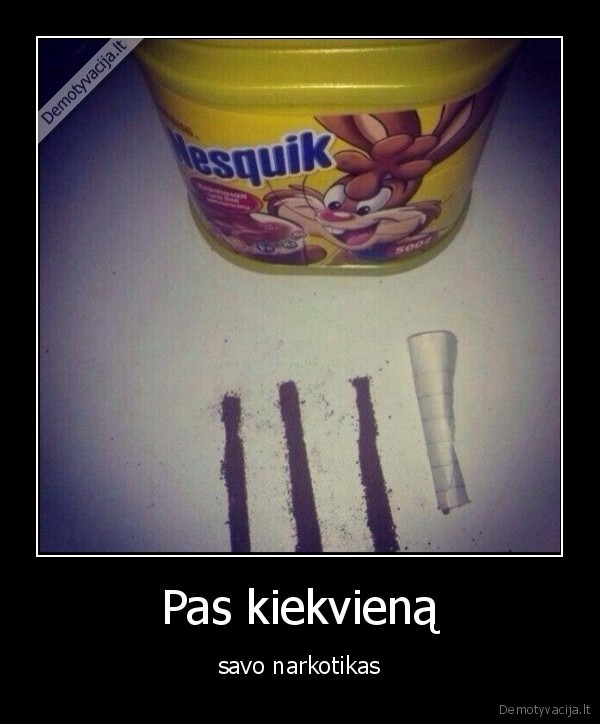 narkotikai,nesquik