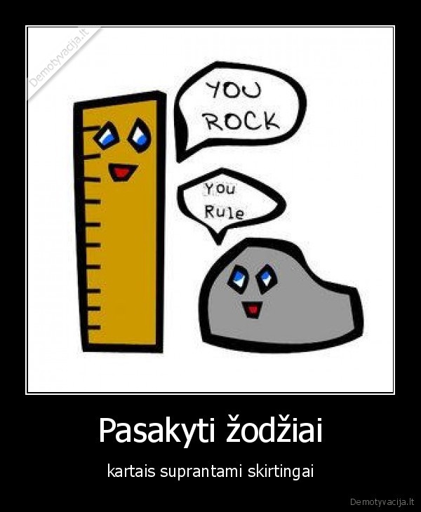 Pasakyti žodžiai