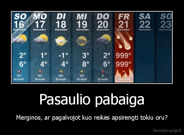 Pasaulio pabaiga