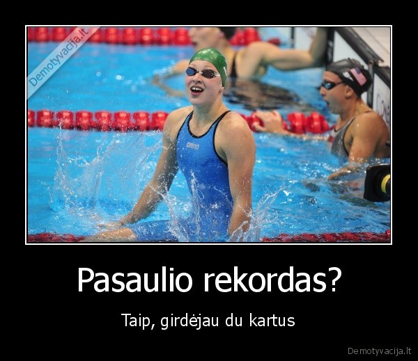Pasaulio rekordas?