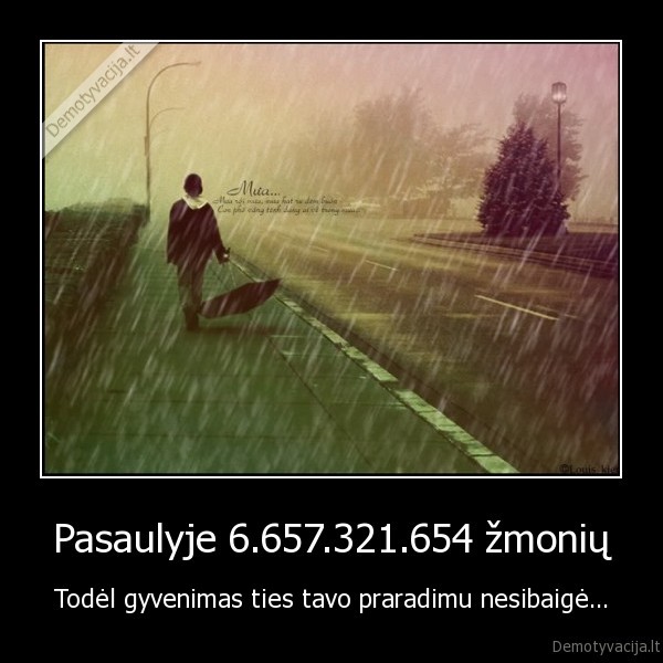 Pasaulyje 6.657.321.654 žmonių