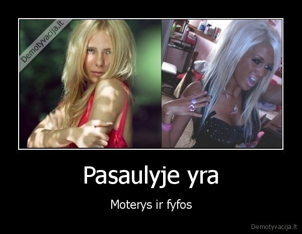 Pasaulyje yra