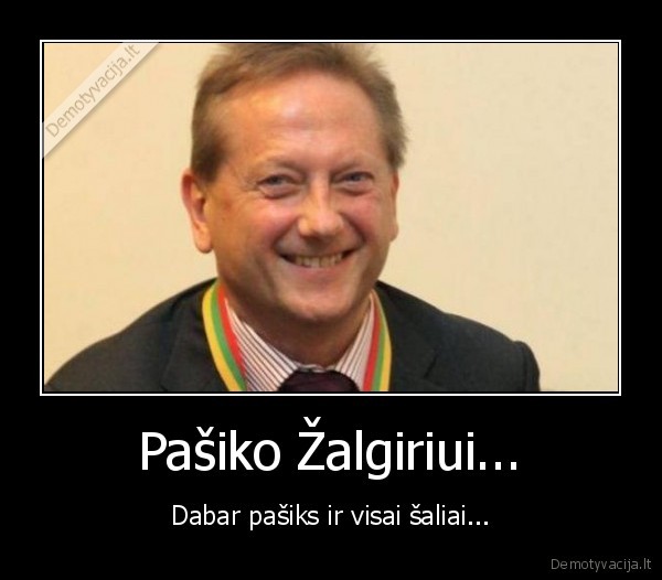 Pašiko Žalgiriui...