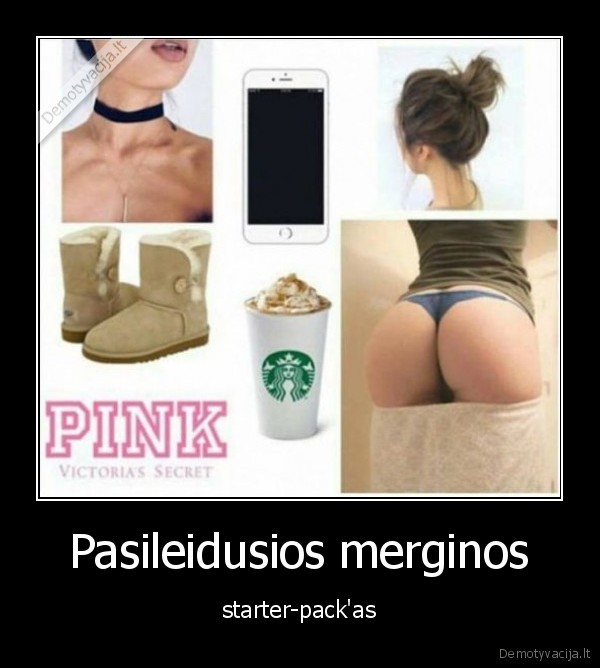 pasileidusi, mergina,mergina,starter, pack