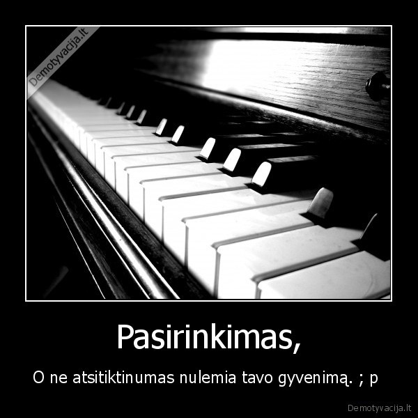 Pasirinkimas,
