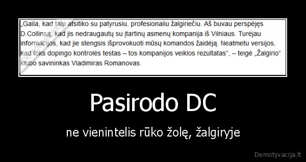 Pasirodo DC