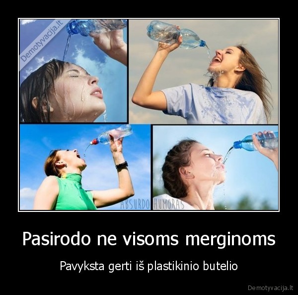 vandens, butelis,nemoksos, merginos