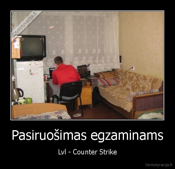 Pasiruošimas egzaminams