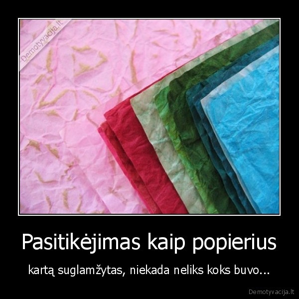 pasitikejimas