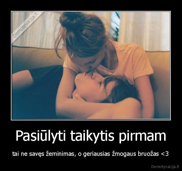 Pasiūlyti taikytis pirmam