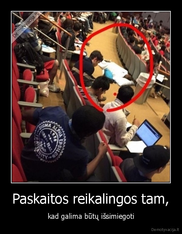 mokslai,paskaitos