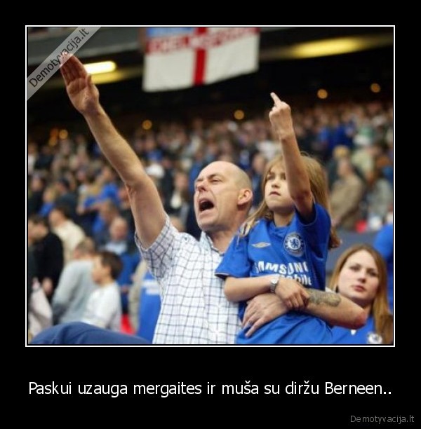 Paskui uzauga mergaites ir muša su diržu Berneen..