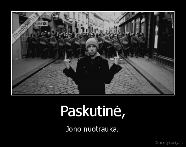 Paskutinė,