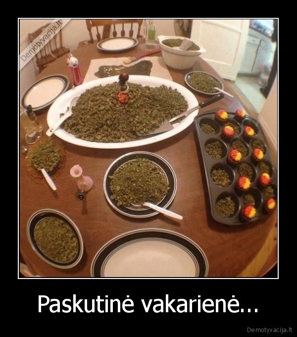 Paskutinė vakarienė...
