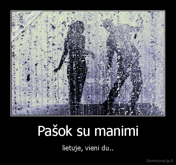 Pašok su manimi