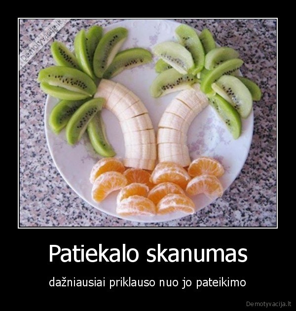 Patiekalo skanumas