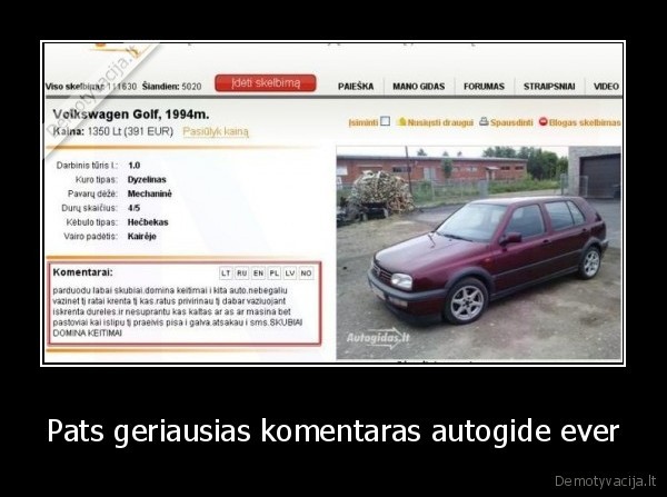 masinos,autogidas., golfas., guolis