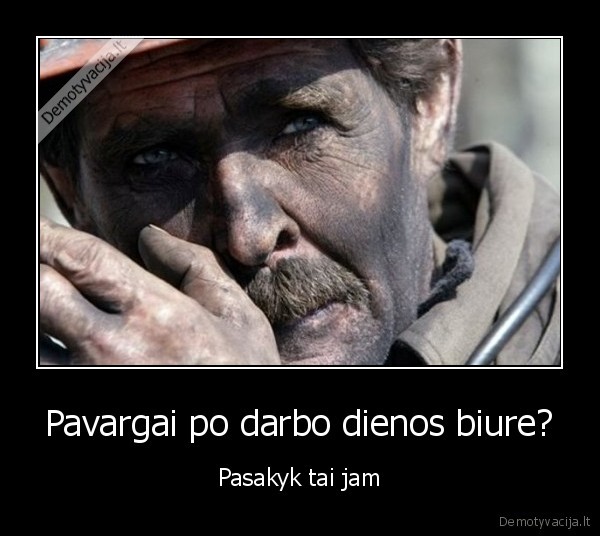 Pavargai po darbo dienos biure?