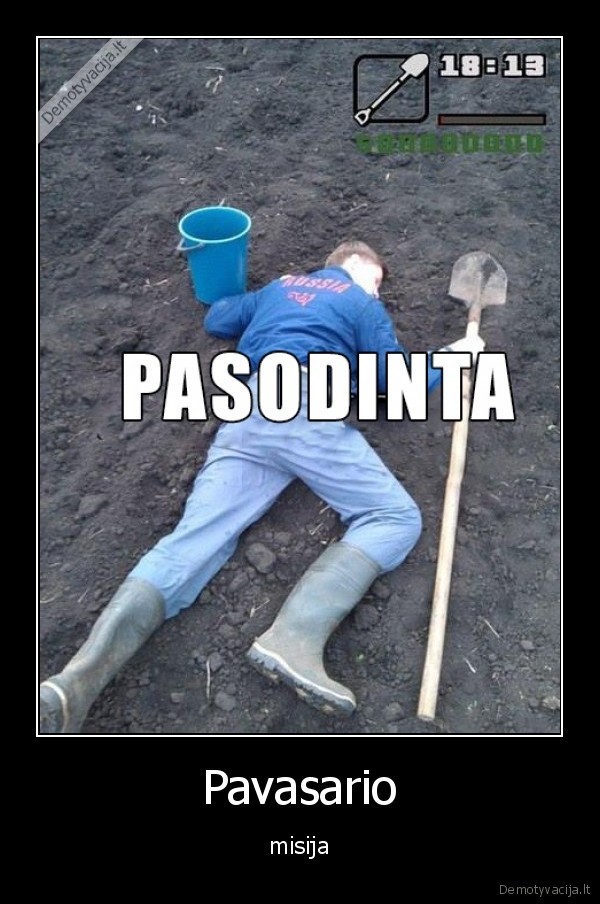misija,pavasaris