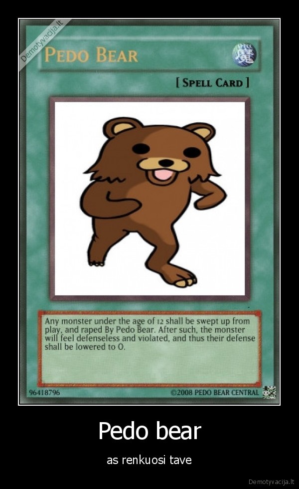 Pedo bear