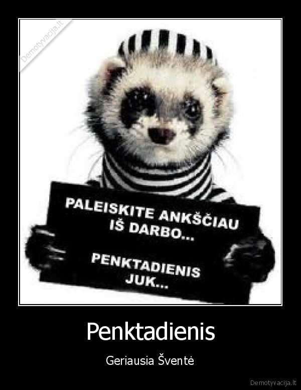 pramogos,penktadienis,svente