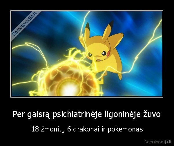 Per gaisrą psichiatrinėje ligoninėje žuvo