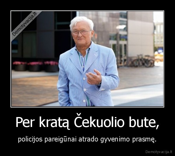 Per kratą Čekuolio bute,