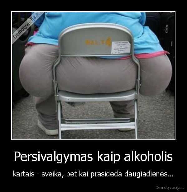 Persivalgymas kaip alkoholis