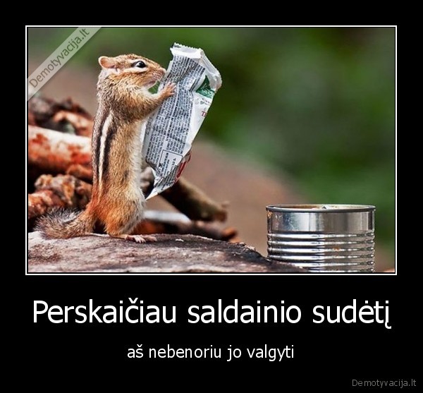 saldainis,popierelis,burundukas