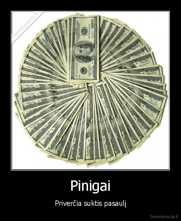 pinigai