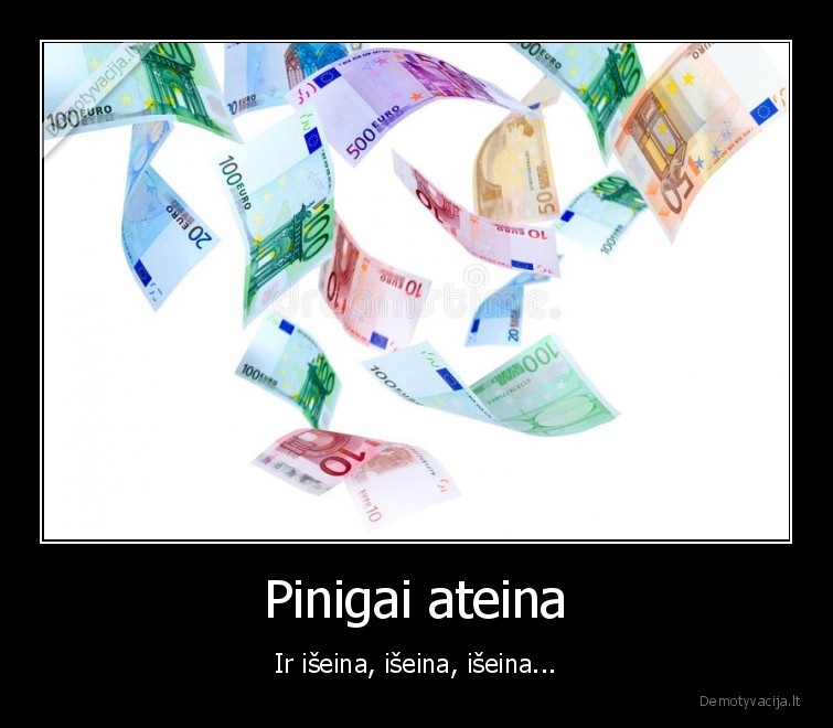 pinigai,ateina,iseina,iseina