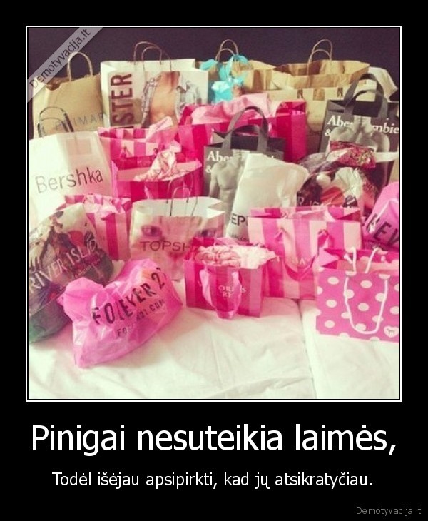 pinigai,litai,laime