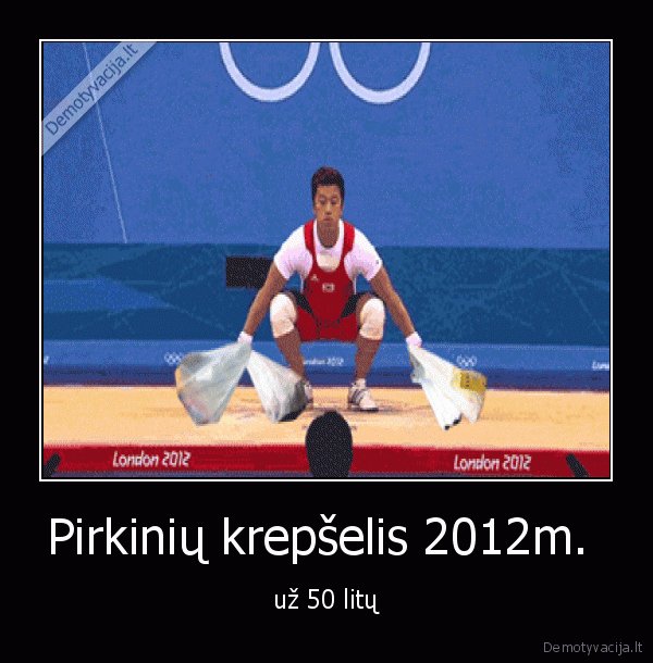 Pirkinių krepšelis 2012m. 