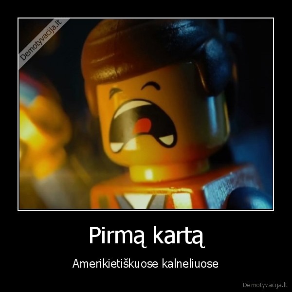 Pirmą kartą