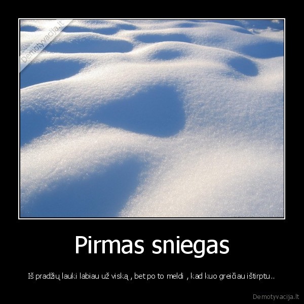 sniegas,laukti