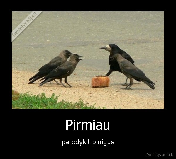 pinigai,varnos