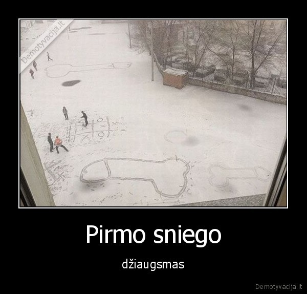 sniegas,piesiniai,dziaugsmas