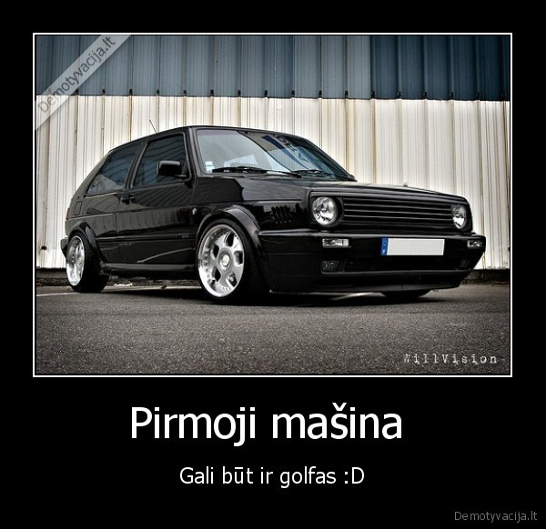 Pirmoji mašina 