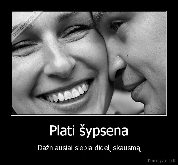 Plati šypsena