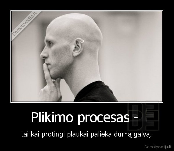 Plikimo procesas - 