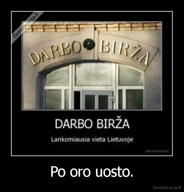 Po oro uosto.