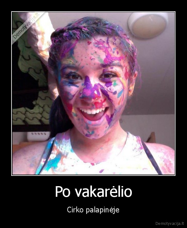 Po vakarėlio