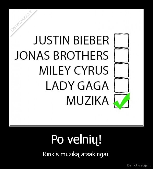 Po velnių!