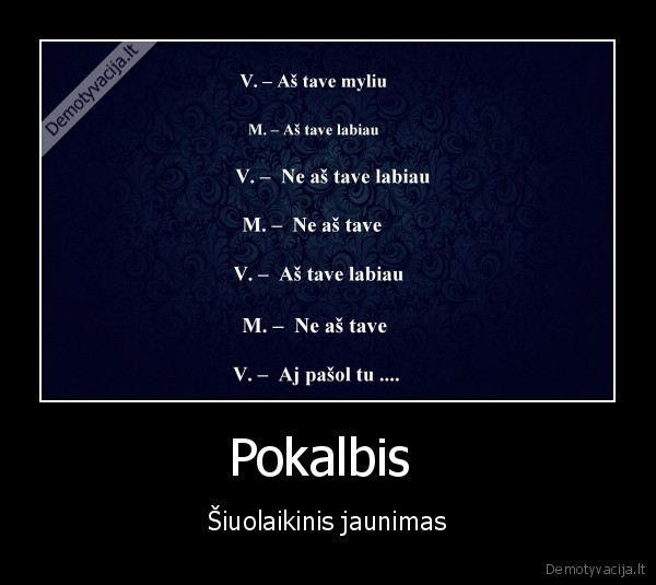 Pokalbis 