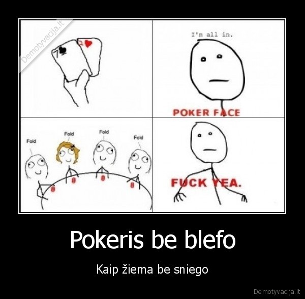 pokeris,blefas,ziema,sniegas