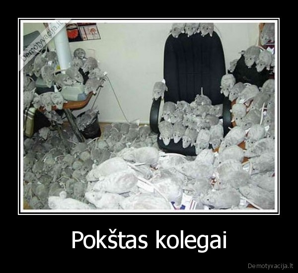 Pokštas kolegai